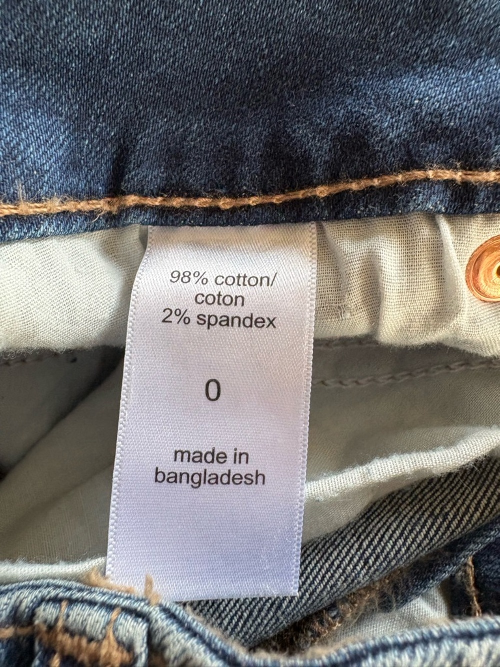 Maurices High-Waist Button-Front Denim Shorts - Blue - Picture 4 of 4